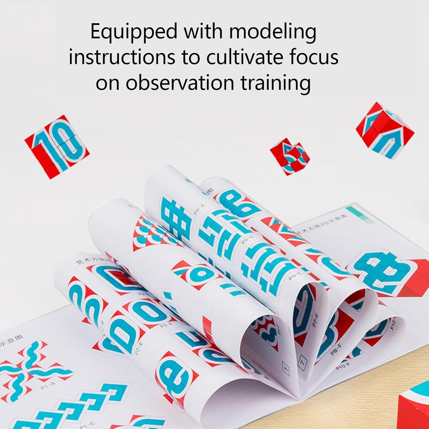 مكونات التازر البصري لتركيب الاشكال الخشبية