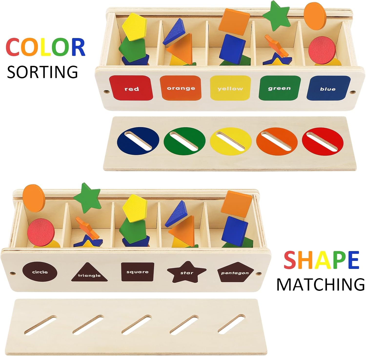 صندوق متعدد الأنواع و الاشكال