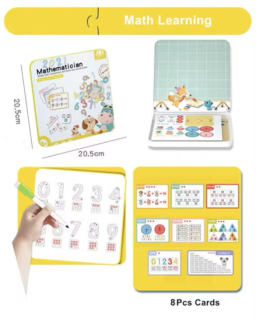 بوكس بازلمغناطيسي لتعلم الارقام