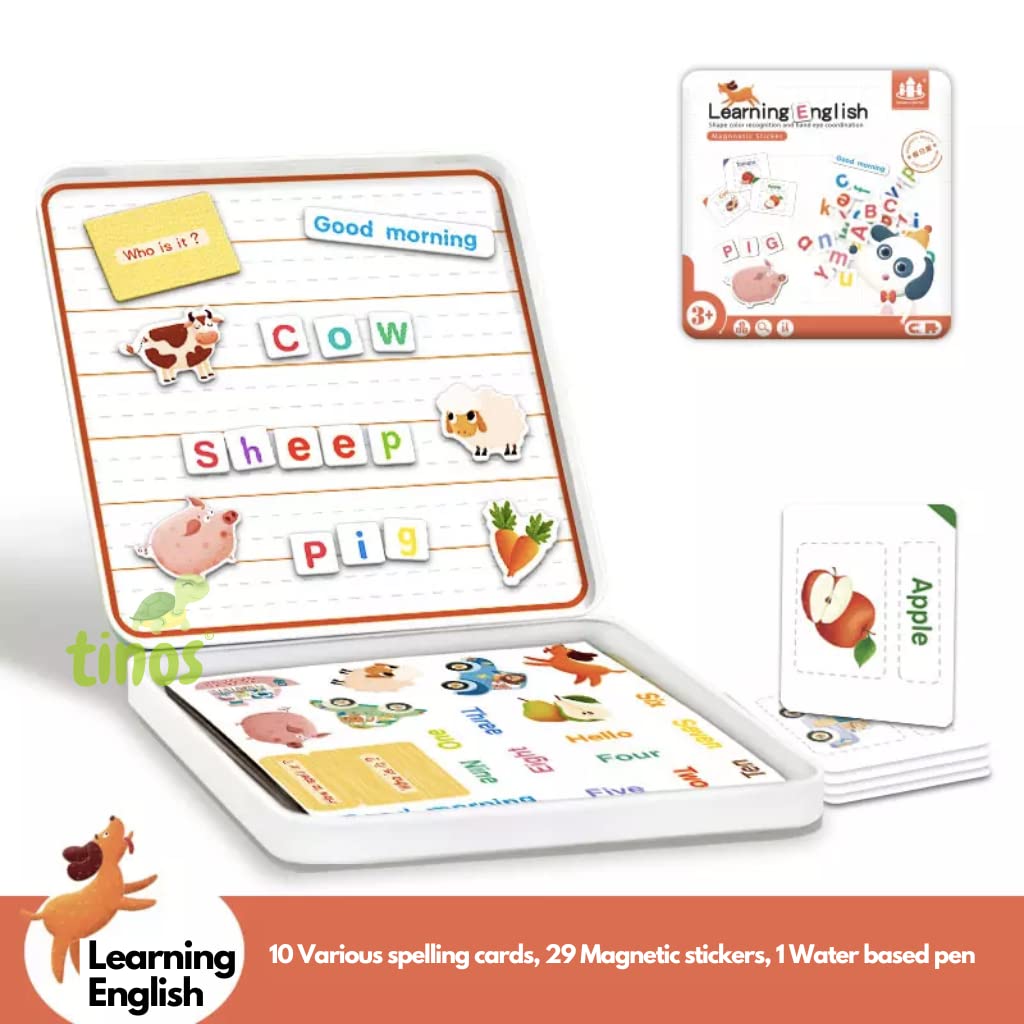 بوكس بازلمغناطيسي لتعلم الحروف