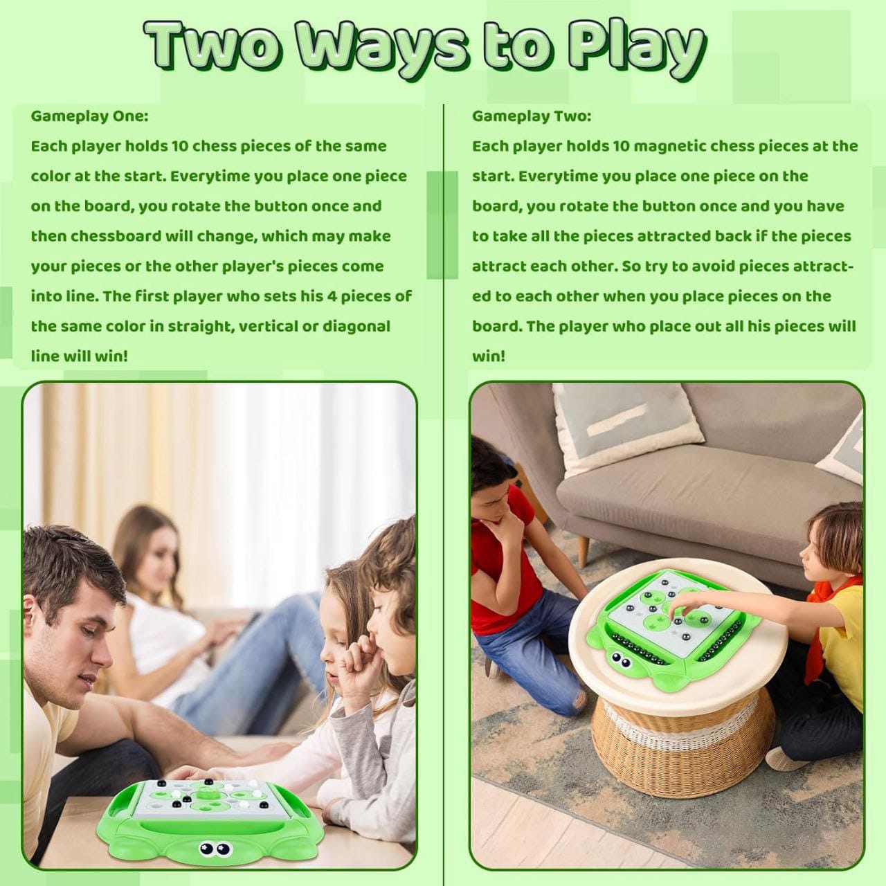 شطرنج المغناطيس الدوارة المميزة